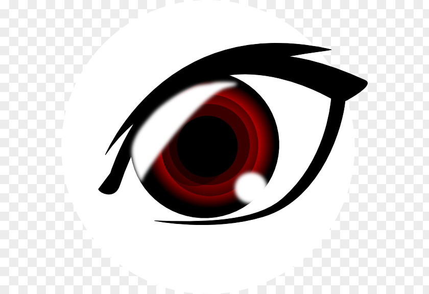 Vampire Red Eye Pupil Drawing Clip Art PNG