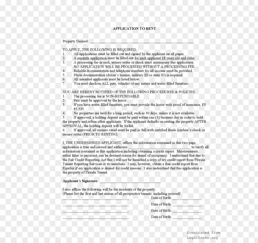 Apartment Document Rental Agreement Renting Contract PNG