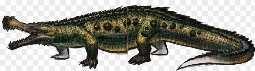 Ark Bases ARK: Survival Evolved Sarcosuchus Dinosaur Kaprosuchus Crocodile PNG