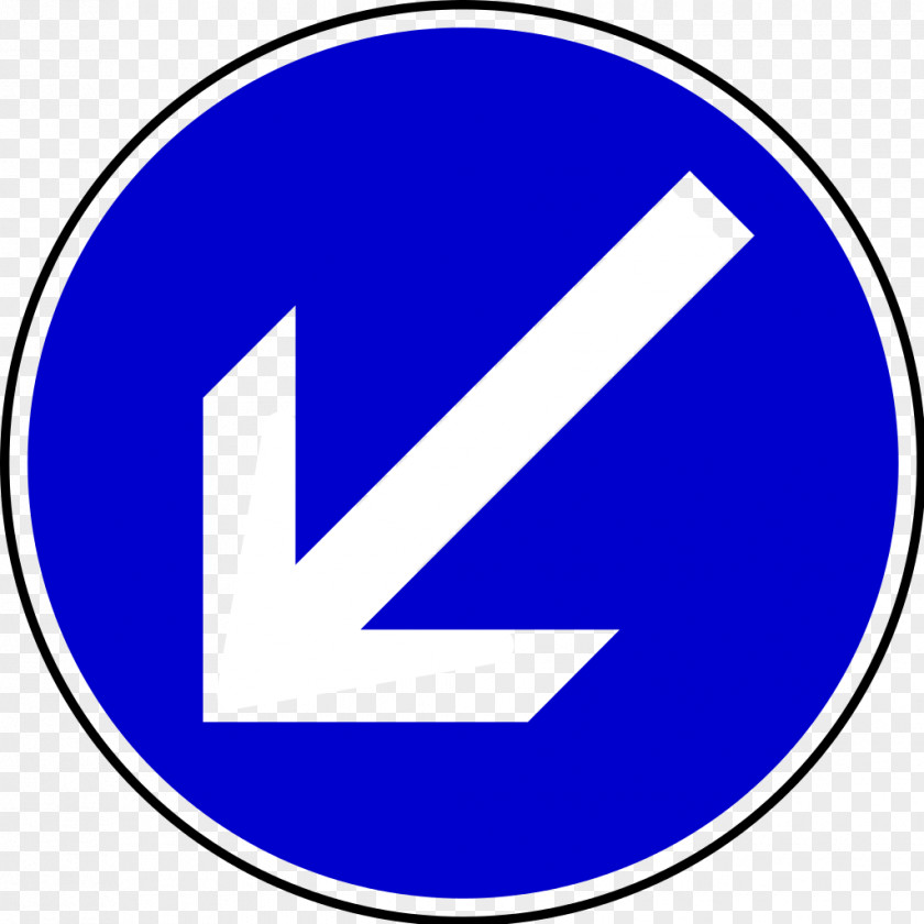 Arrow Direction, Position, Or Indication Sign Traffic Mandatory Warning PNG