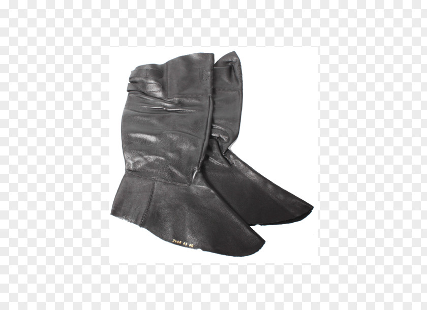 Boot Shoe Glove Black M PNG