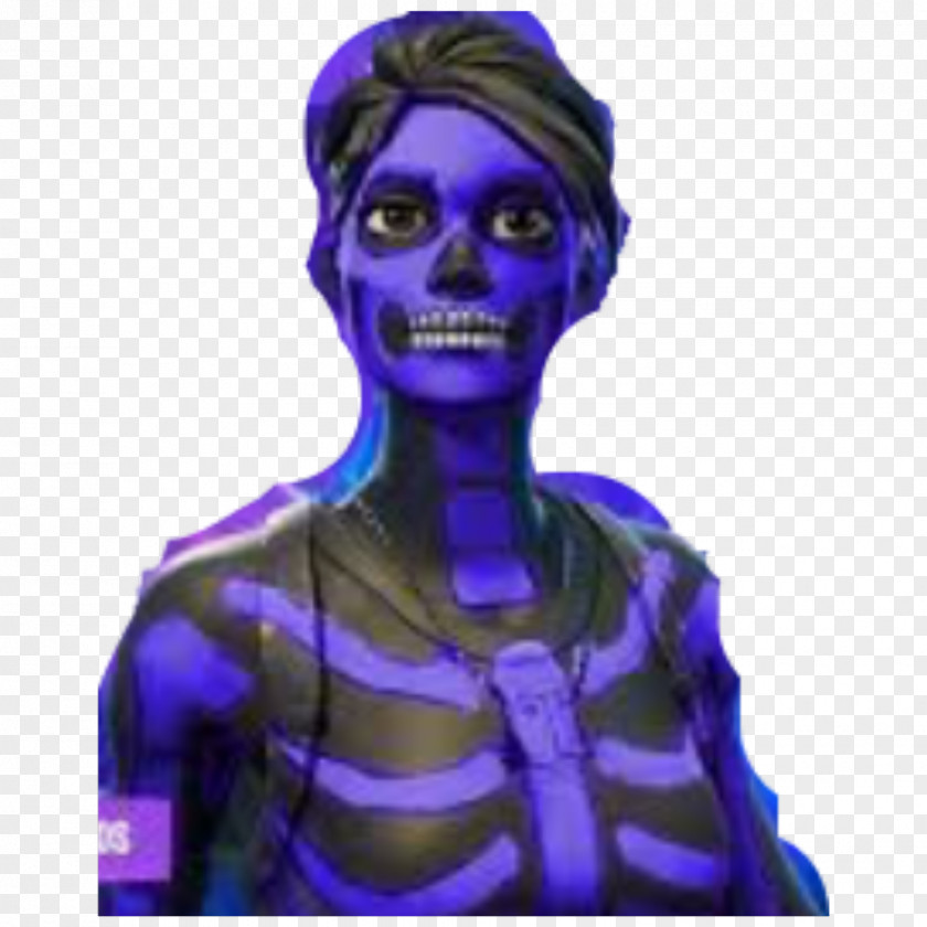 Fortnite Drawing Ghoul Trooper Skull Purple Clip Art PNG