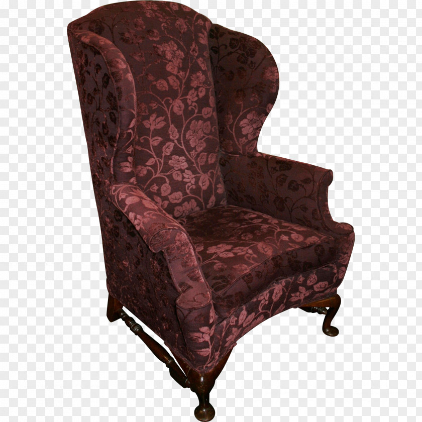 Mahogany Chair Slipcover Angle PNG