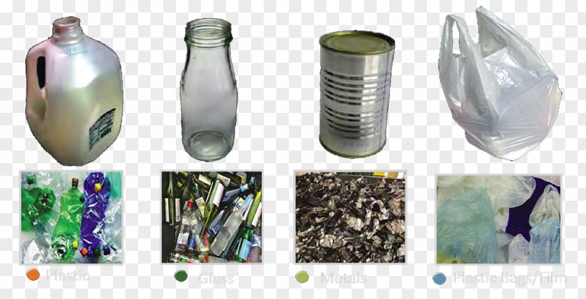 Municipal Solid Waste Plastic Glass Recycling Resource Recovery PNG