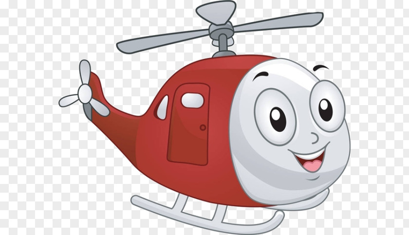 Cartoon Expression Plane Material Helicopter Airplane Royalty-free PNG