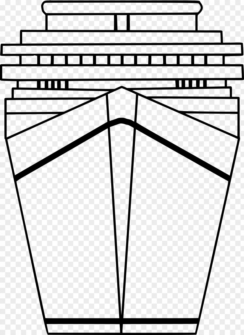 Cruise Ship Drawing Line Art Clip PNG