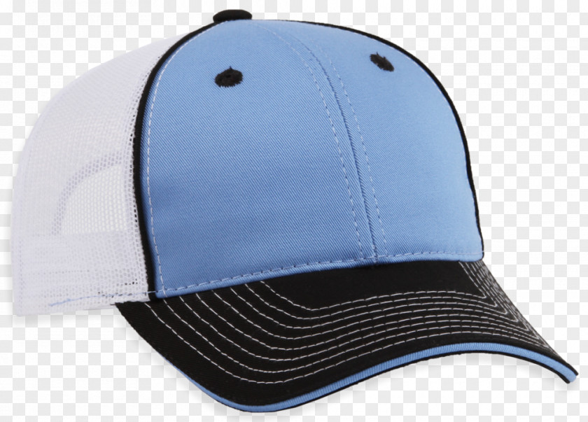 Light Blue Baseball Cap Hat Headgear Visor PNG