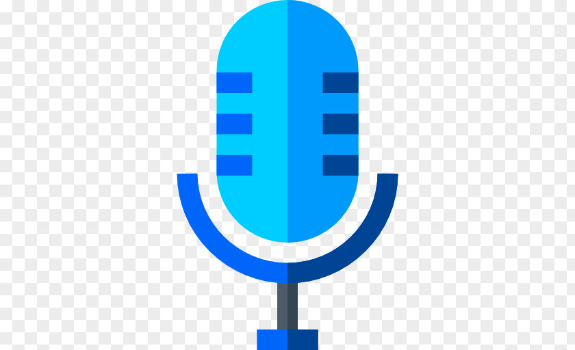 Microphone Logo Font PNG