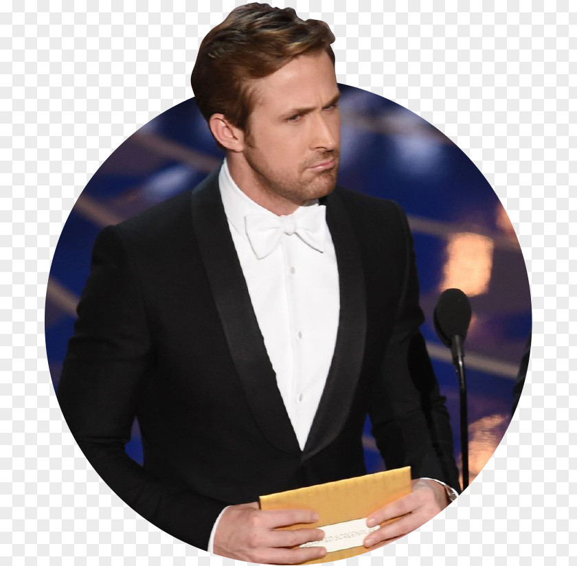 Ryan Gosling 88th Academy Awards 90th Black Tie Formal Wear Necktie PNG