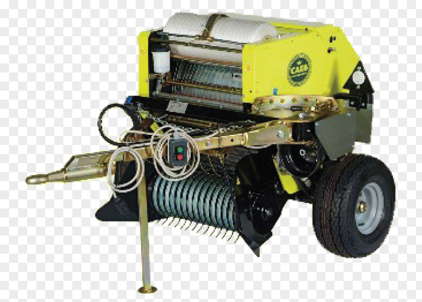 Tractor Baler Two-wheel Agriculture Machine PNG