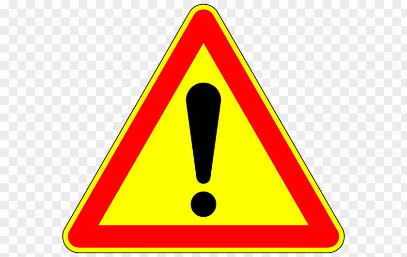 Traffic Sign Senyal Warning Attention PNG