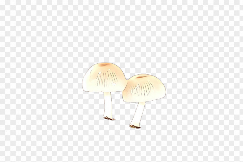 White Mushroom Beige PNG