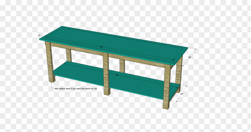 Bench Plan Table Workbench Woodworking Furniture PNG