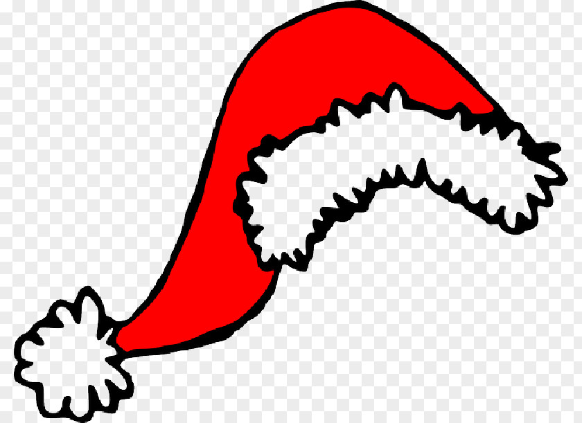 Berad Santa Claus Clip Art Hat PNG
