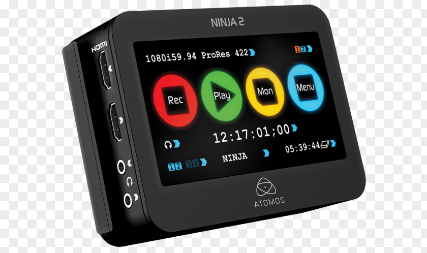 Camera Canon EOS C100 Computer Monitors Apple ProRes Used Atomos Ninja 2 Video Recorder PNG