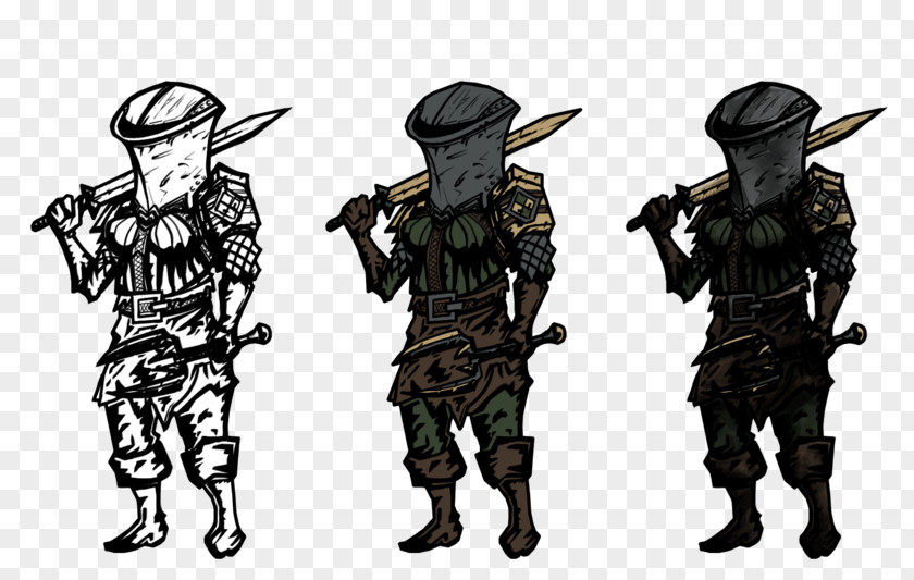 Desperate Militia Armour Mercenary Legendary Creature Costume PNG