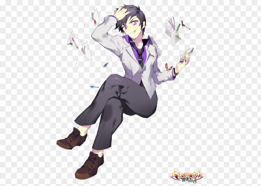 Elsword Ciel Illustration Image Hangame Wiki PNG