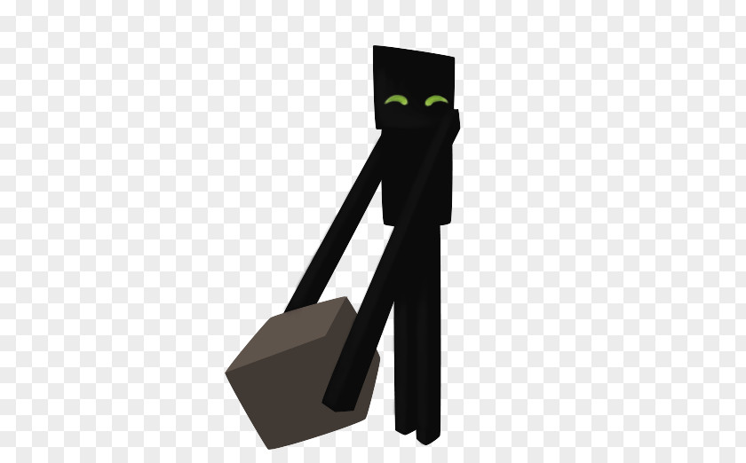 Enderman Digital Art Minecraft PNG