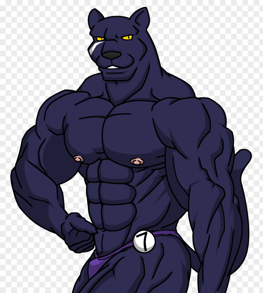 Panther Muscle Star Fox Bodybuilding Falco Lombardi Gray Wolf PNG