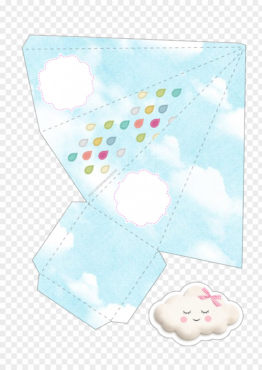 Rain Cloud Pyramid Love Paper PNG