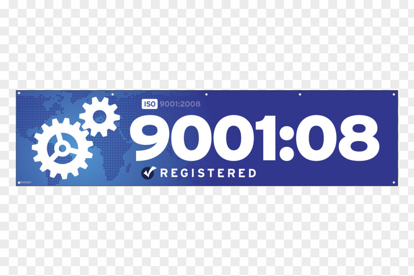 Shop Standard Banner ISO 14000 14001:2004 9000 Logo PNG