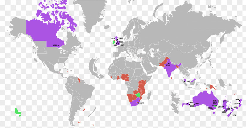 Globe World Map Projection PNG