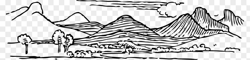 Mountain Range Clip Art PNG