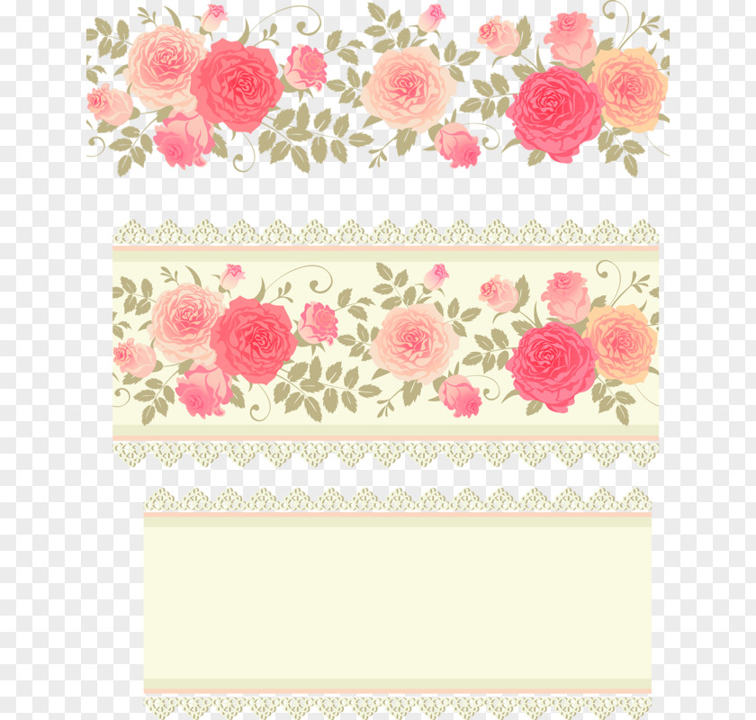 Pink Roses Flower Background Rose Pattern PNG