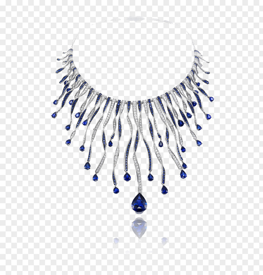 Diamond Necklace Earring Jewellery Chopard PNG