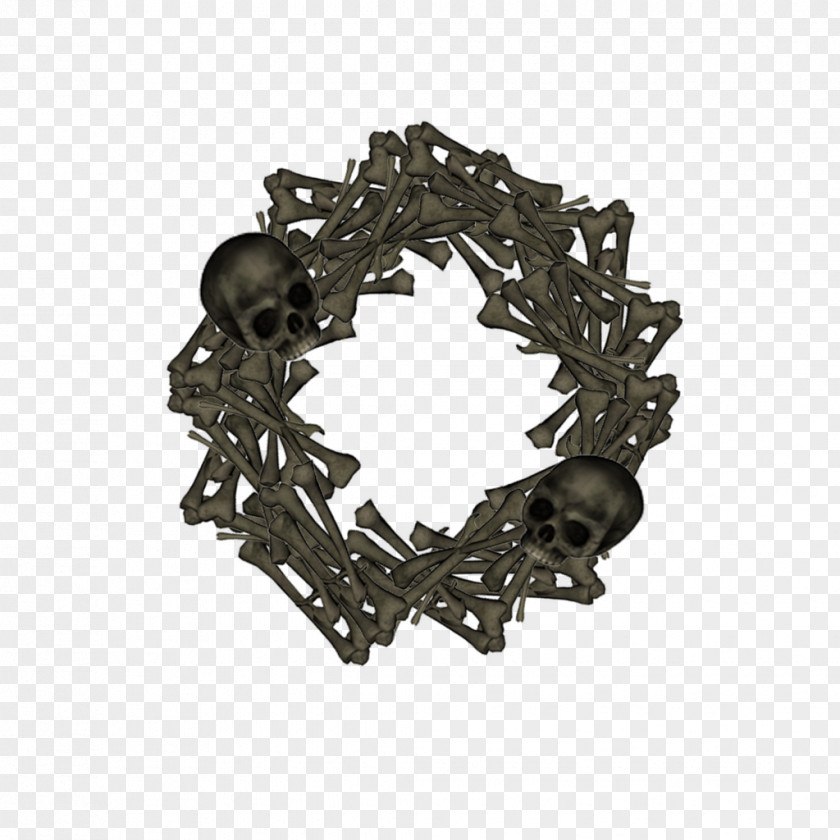 Gothic Wreath Skull Garland Sprocket DeviantArt PNG