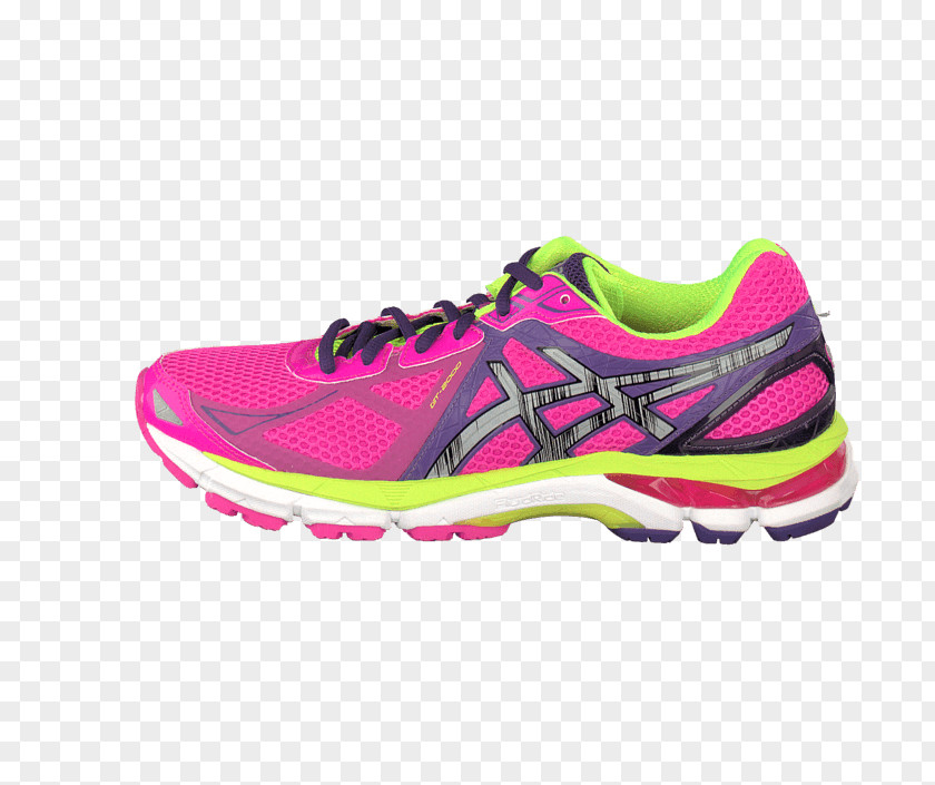 Hot Pink Asics Tennis Shoes For Women Sports Basketball Shoe Hiking Boot Sportswear PNG