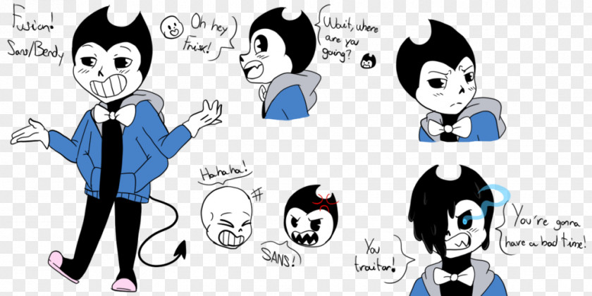 Ink Dragon Bendy And The Machine Sans-serif Comic Sans Undertale PNG