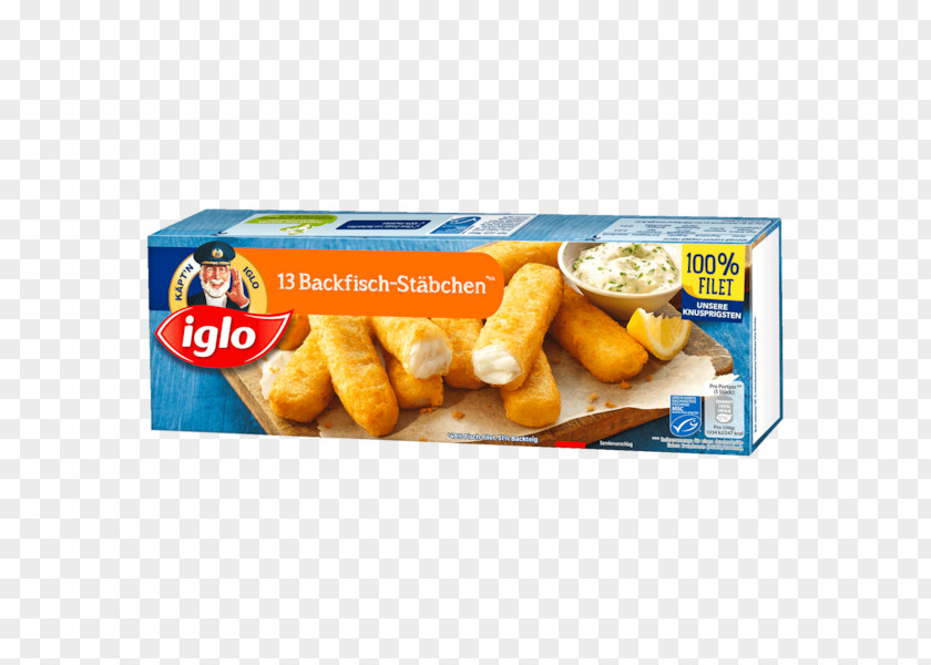 Fish Finger Fried Iglo Food Frying PNG