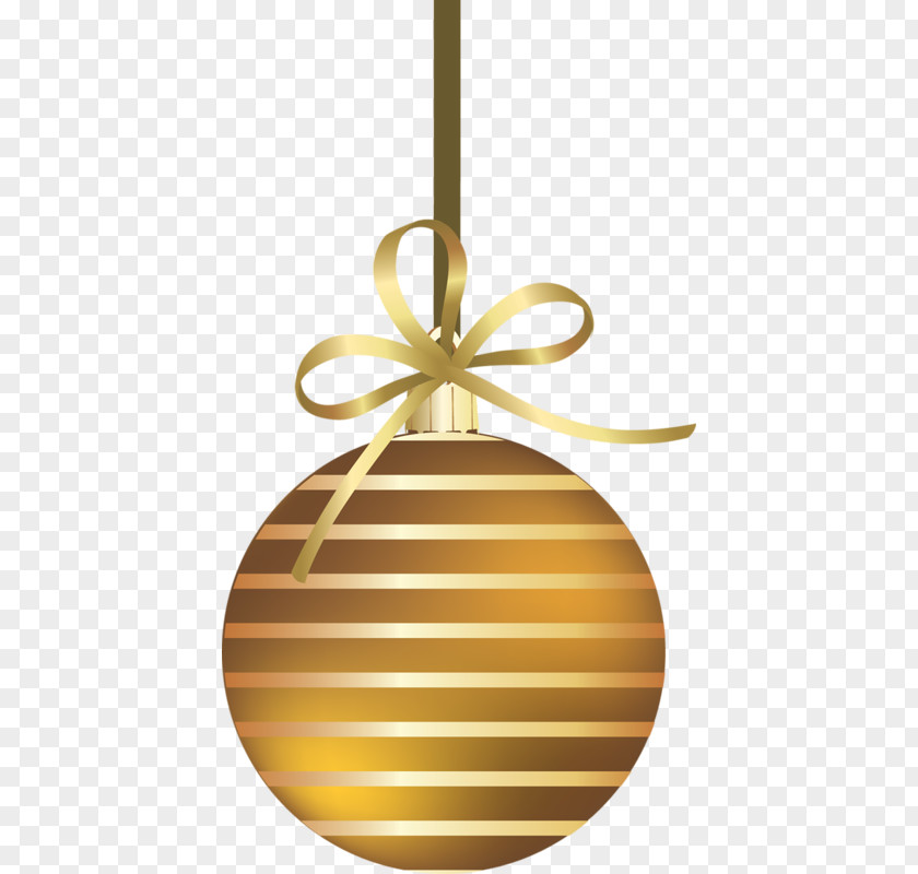 Gold Ribbon Christmas Clip Art PNG