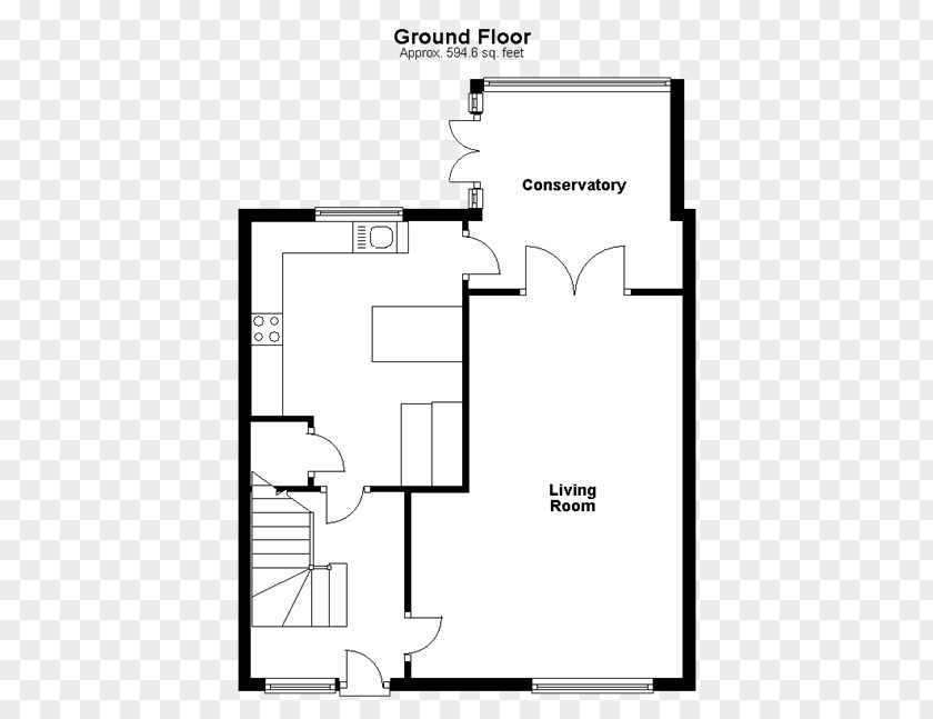 House Dún Laoghaire Floor Plan Open PNG