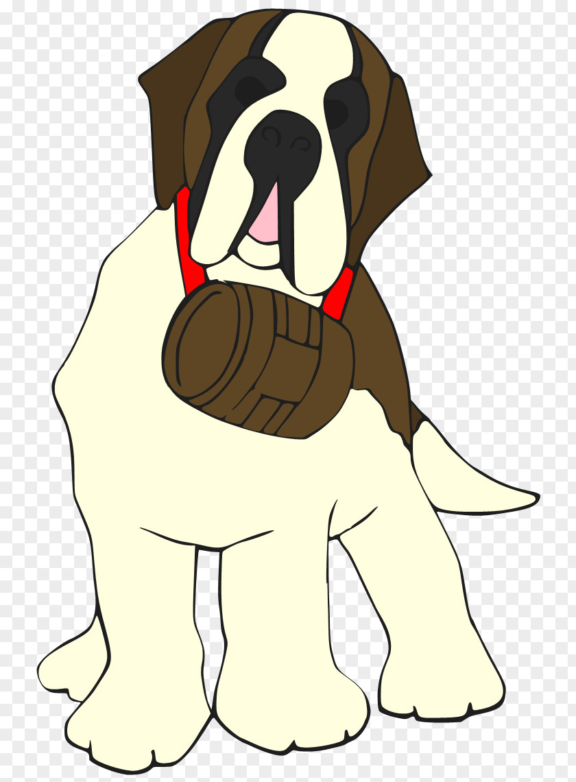 Mean Dog Breed Puppy St. Bernard Non-sporting Group Clip Art PNG