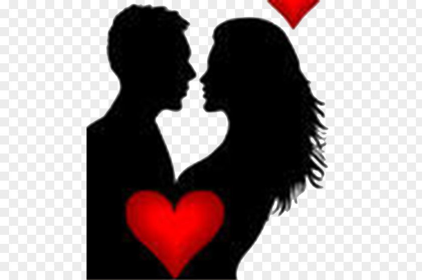 Men And Women Kissing Love Kiss Silhouette PNG