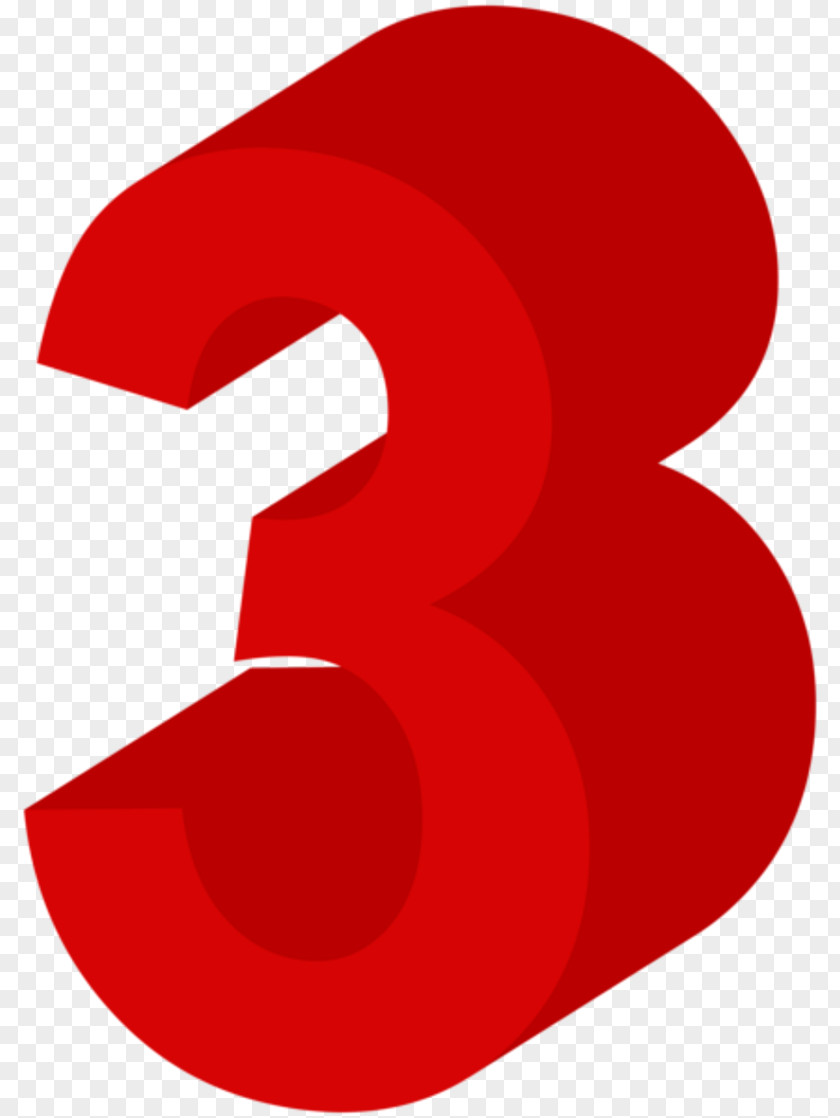 Red Number 3 Clip Art Image Photograph PNG
