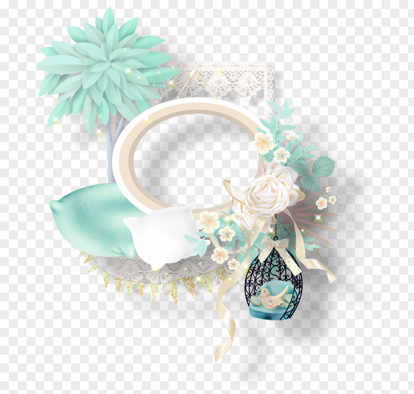 Cadres De Laquarelle Turquoise Clip Art Christmas Display, Gold Plated Image PNG