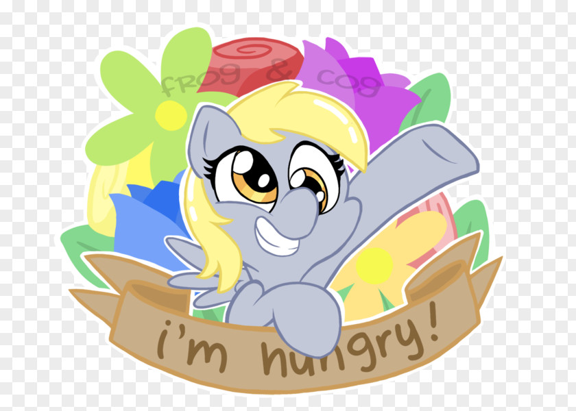 Derpy Banner Hei The Rooster Hooves Clip Art Pony Illustration PNG