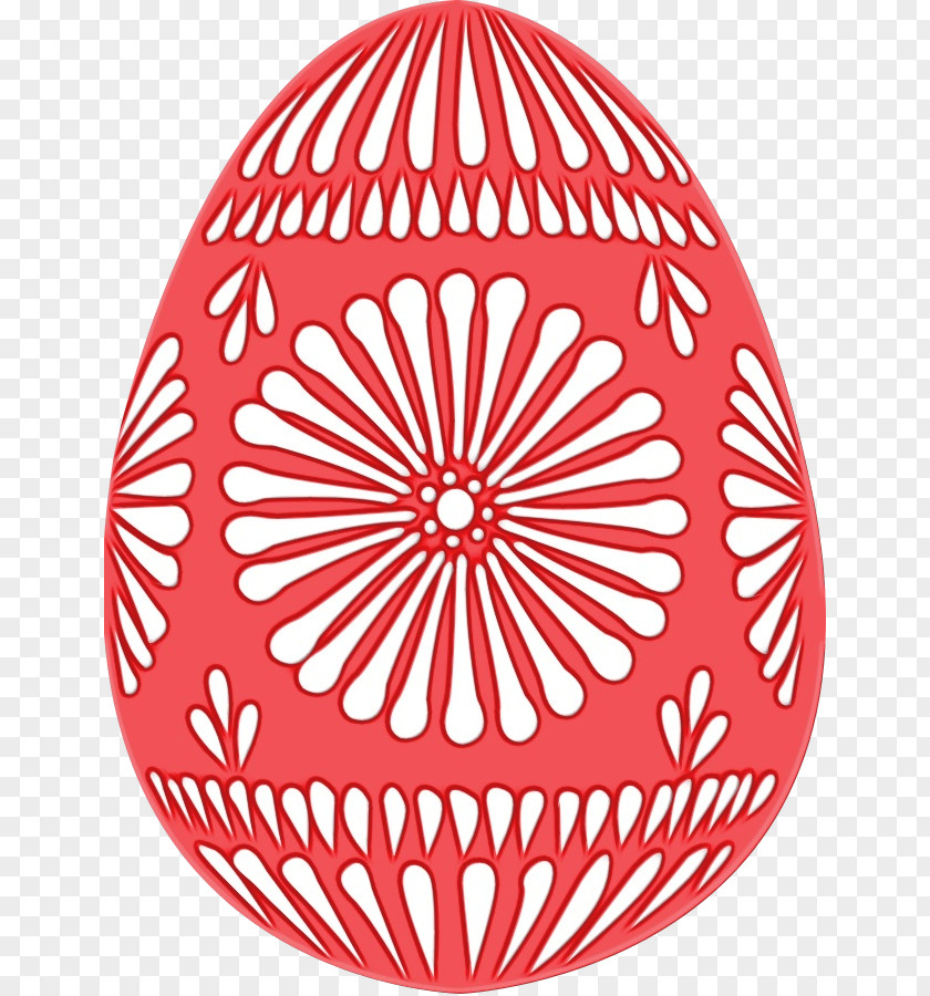 Easter Egg Red PNG