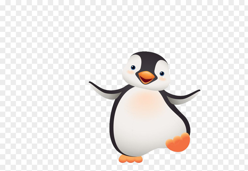 Penguin Swing The In Snow Cartoon Clip Art PNG