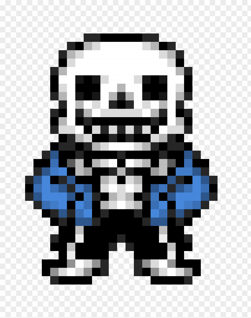 Sans In Game Sprite Minecraft Undertale Pixel Art Comic Sans-serif PNG