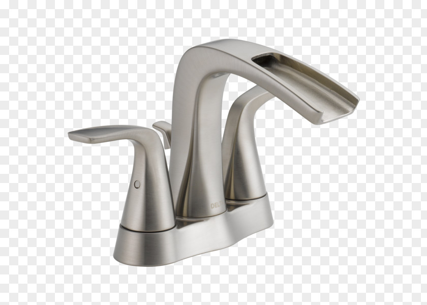 Sink Tap Bathroom EPA WaterSense Stainless Steel PNG