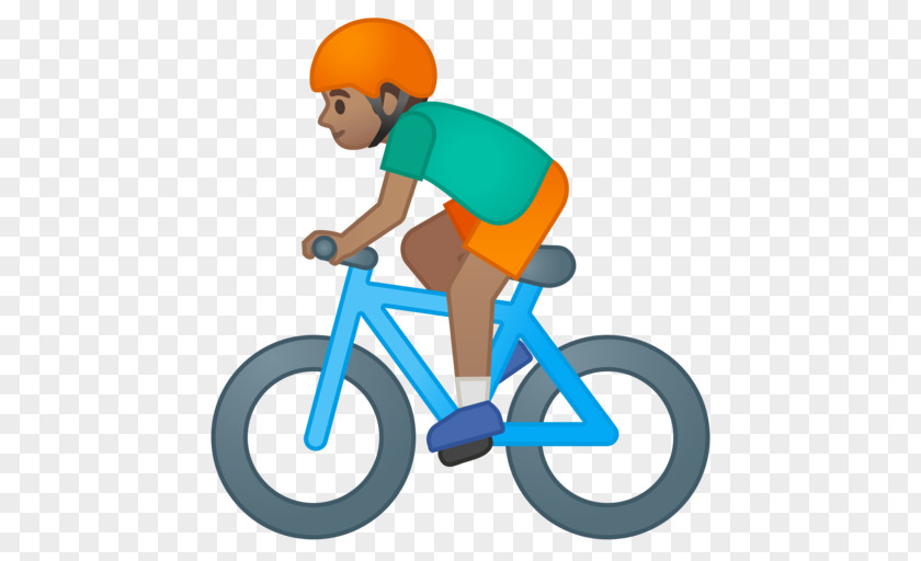 Cycliste Emoji Bicycle Wheels Cycling Noto Fonts PNG