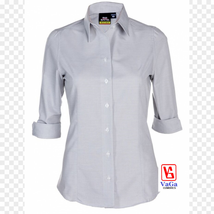 Dress Shirt Blouse Collar Sleeve Button PNG