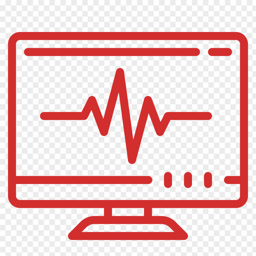 Heart Computer Monitors PNG