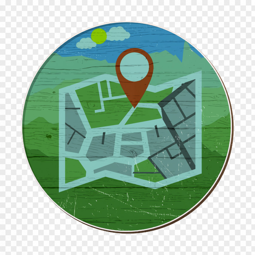 Landscapes Icon Map PNG