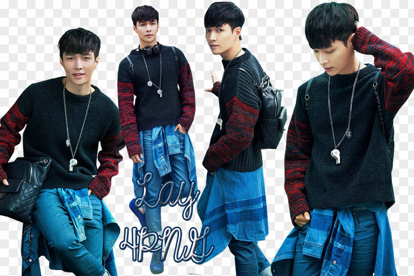 Lay EXO Miracles In December Fall Author PNG