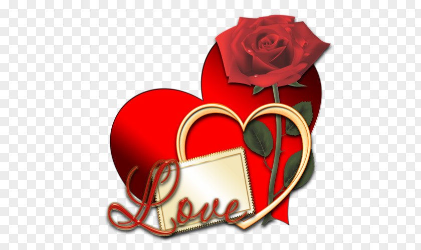 Love Text Valentine's Day Heart Clip Art PNG
